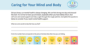 Caring for Mind and Body banner image